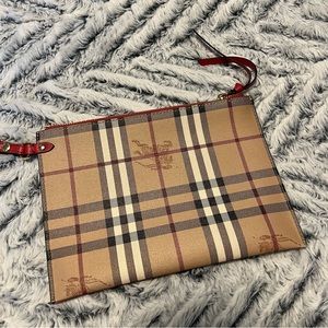Burberry wristlet